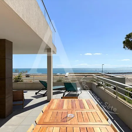 Front De 98 M², 3 Chambres, Terrasse 90 M² * Σετ