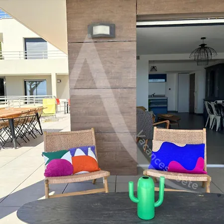Front De 98 M², 3 Chambres, Terrasse 90 M² Σετ
